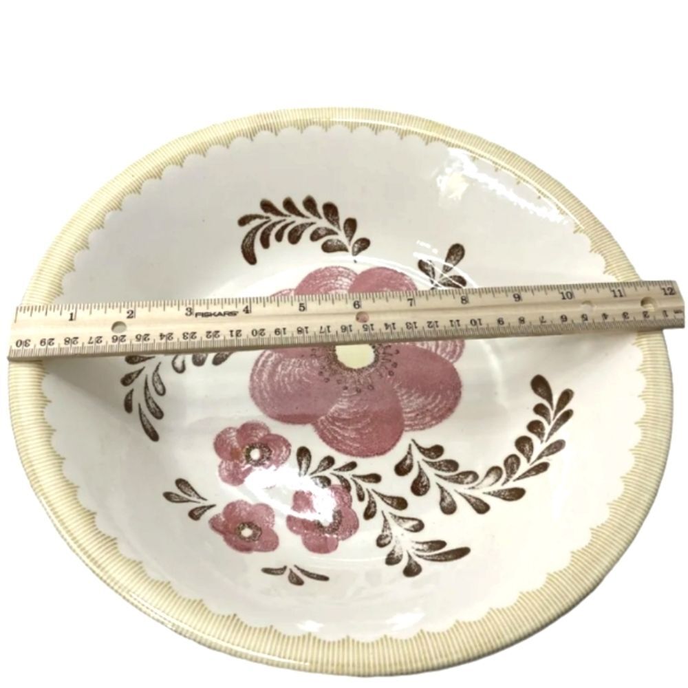 Royal China Jeanette 12 inch Deep Dish Pie Plate